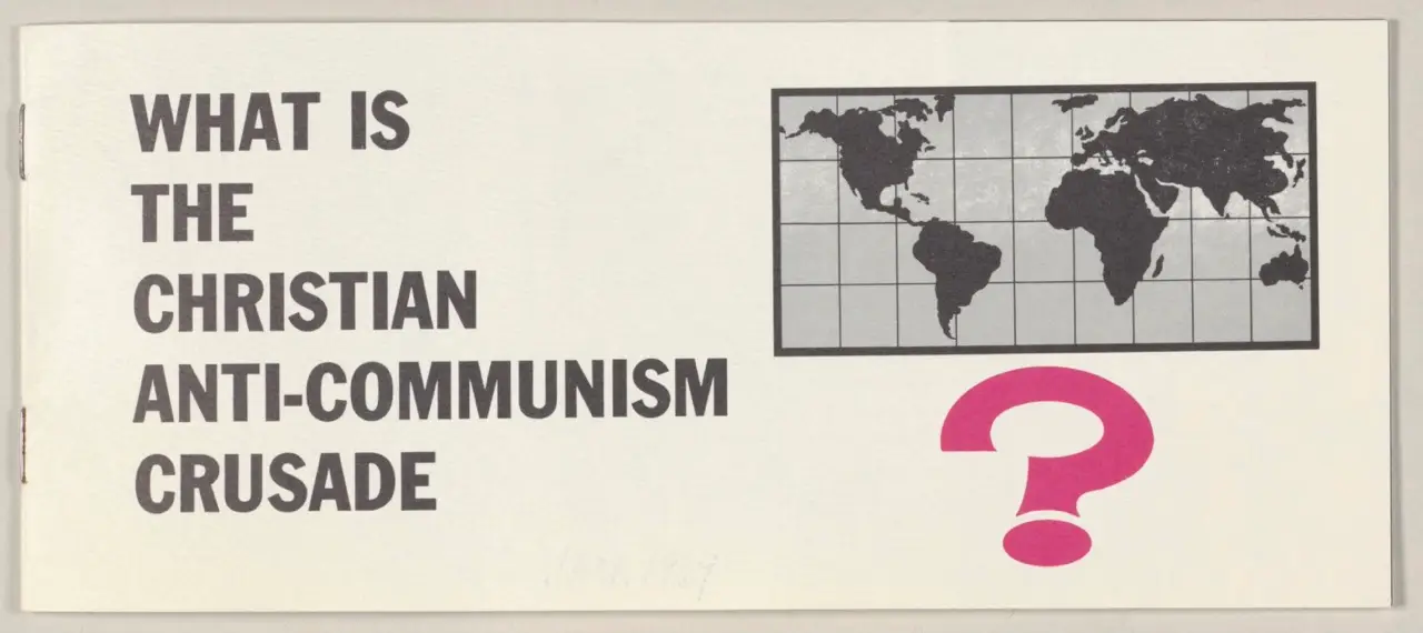 Pamphlet: “What Is the Christian Anti-Communism Crusade?”