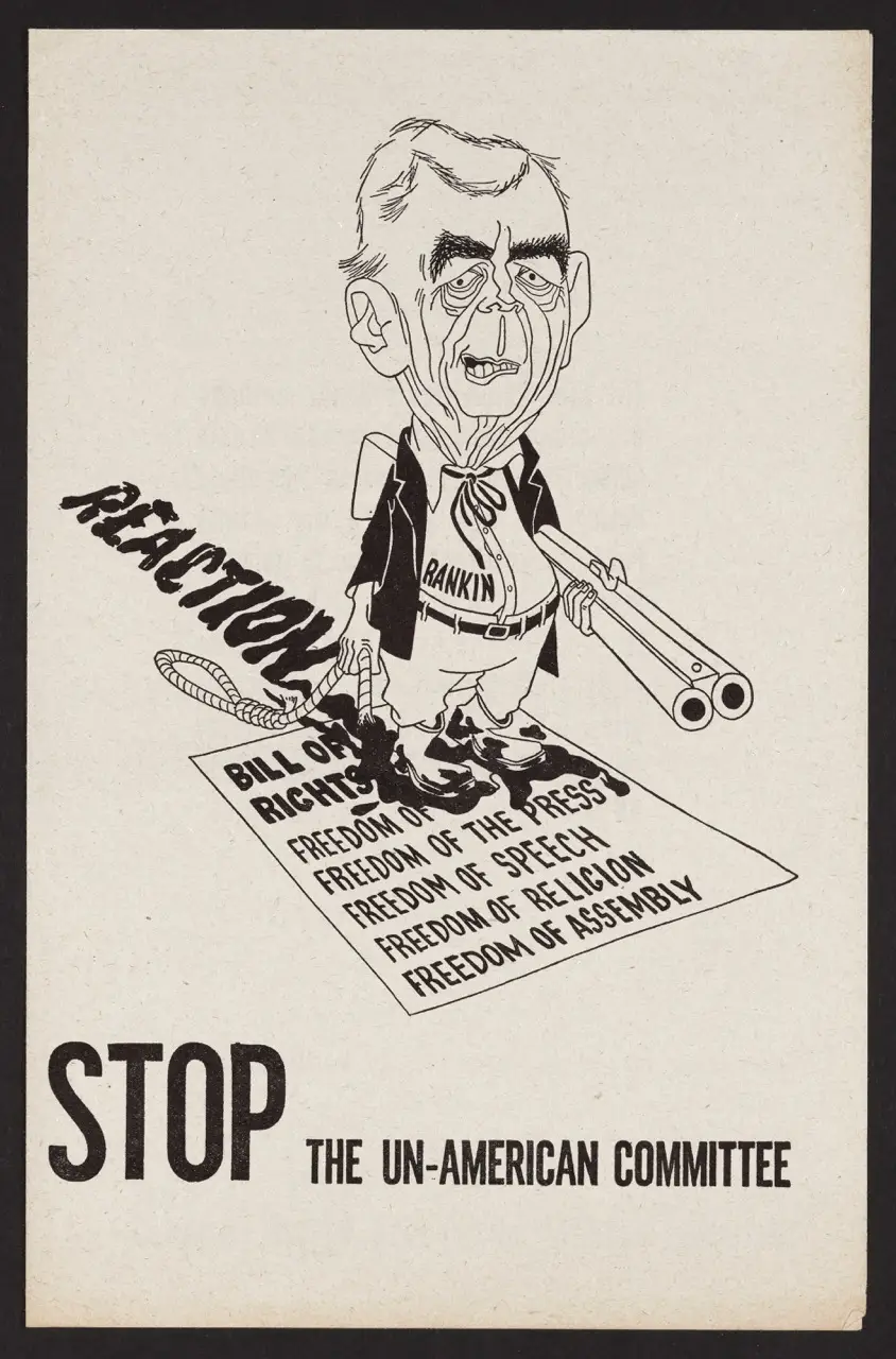 Pamphlet: “Stop the Un-American Committee” (1945)