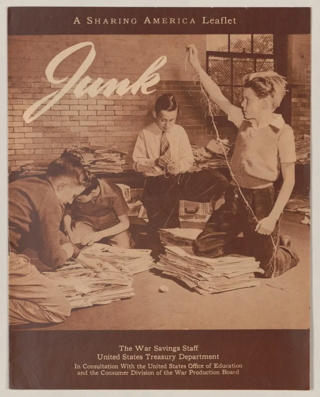 Leaflet: “Junk” (1942)