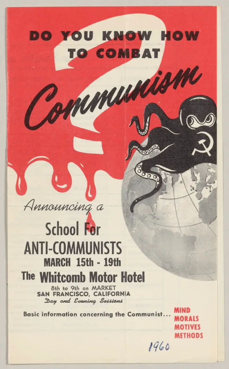 Flyer: “Do You Know How to Combat Communism?”