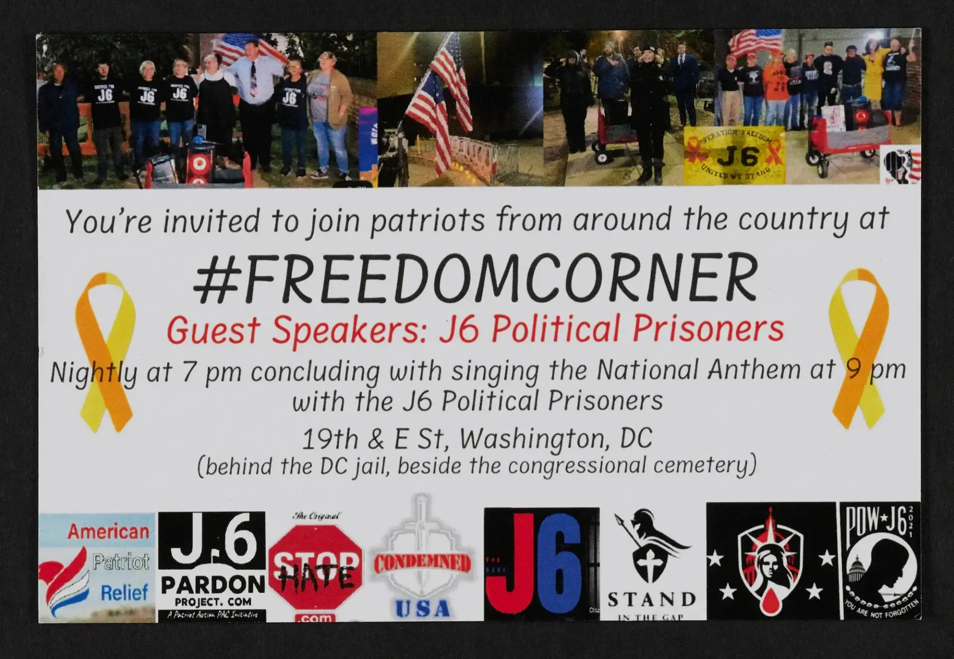 Organizing Materials, Children’s Books, and Letters of Encouragement from Freedom Corner